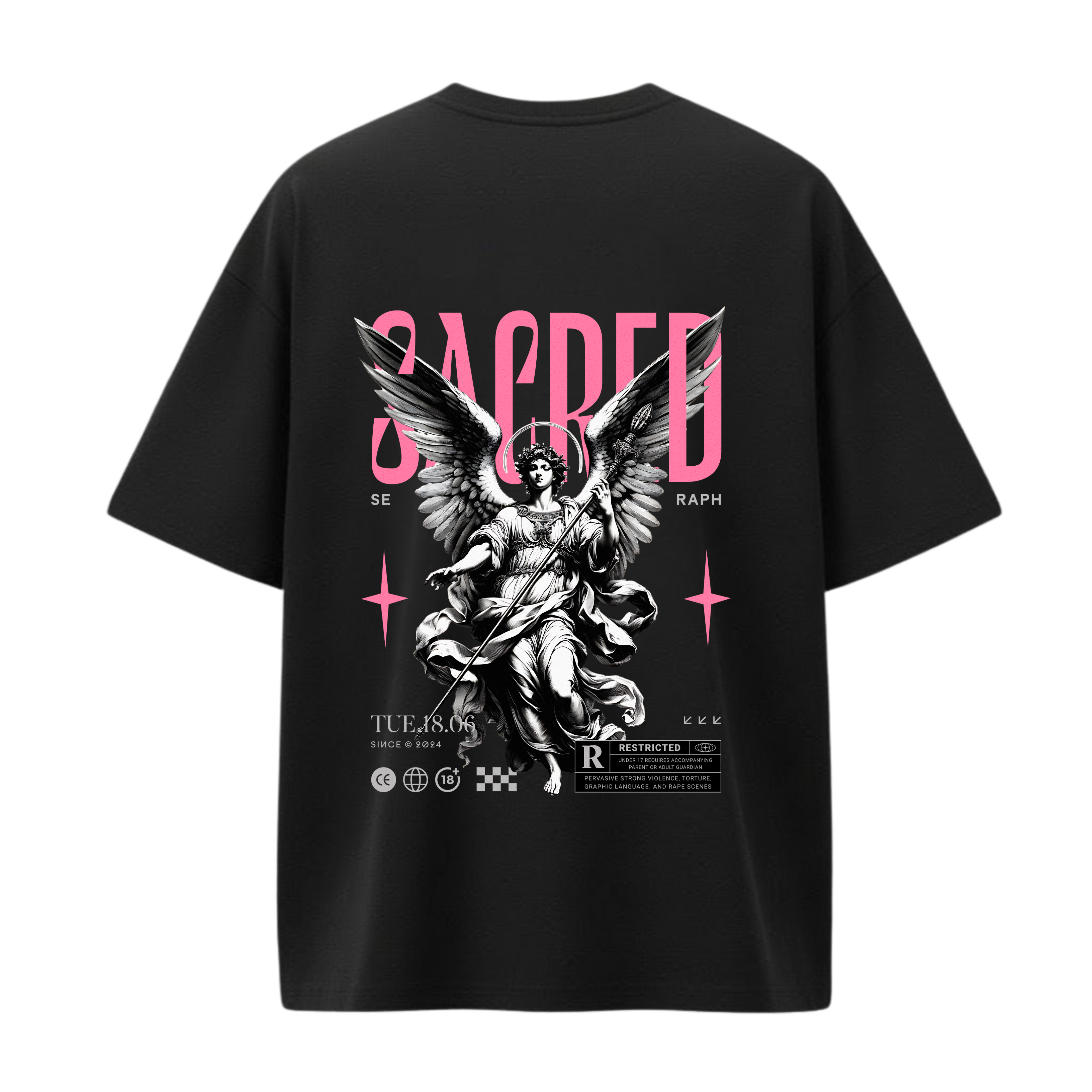 Unisex Oversized angelic Classic T-Shirt