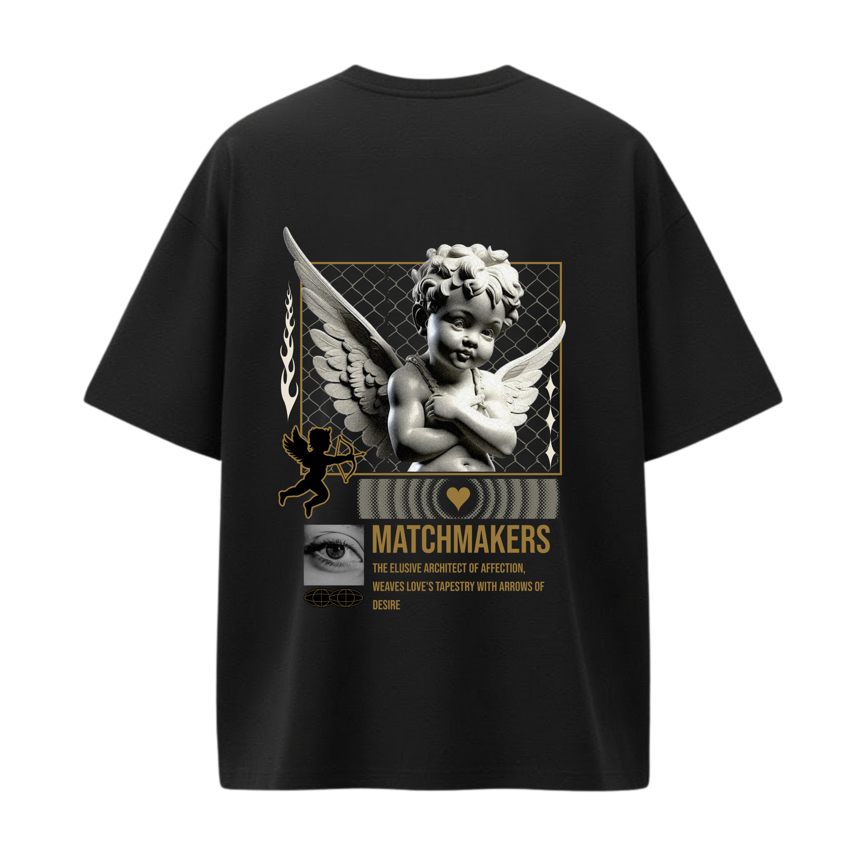 Unisex Oversized Angel Classic T-Shirt