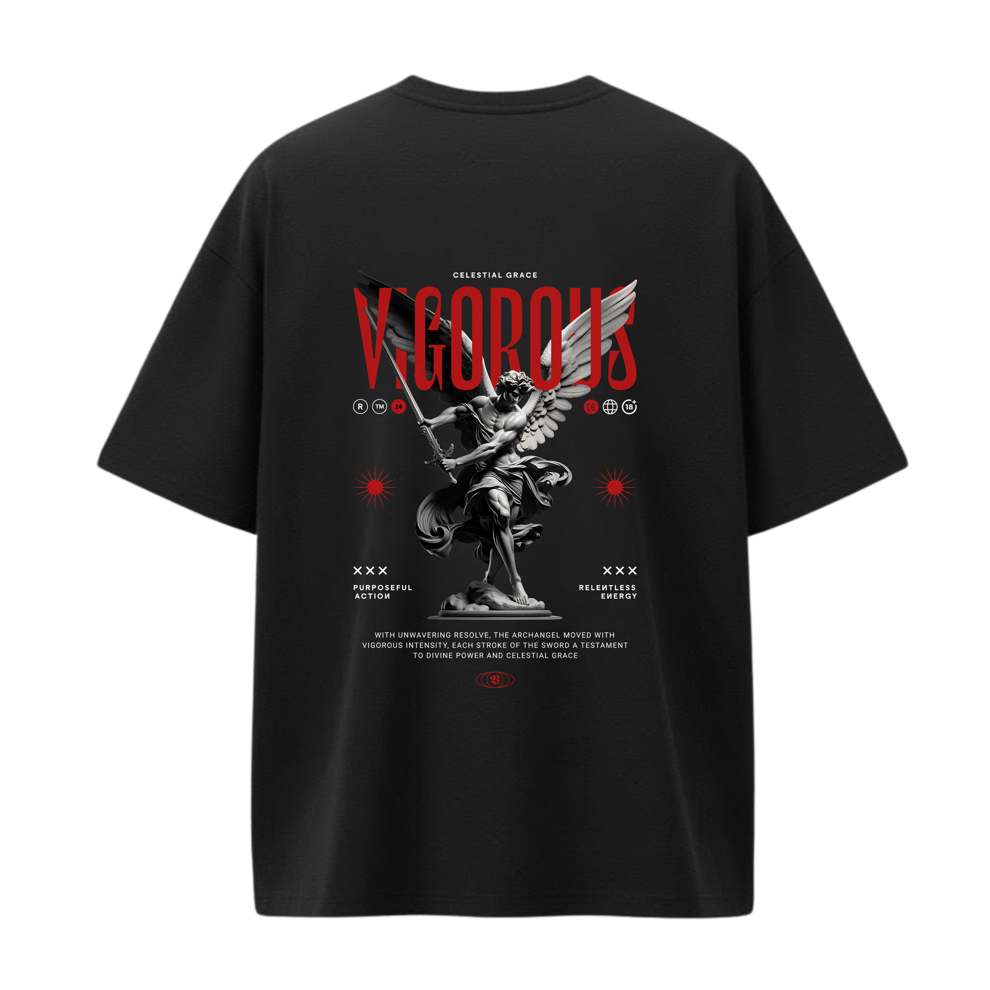 Unisex Oversized angelic Classic T-Shirt