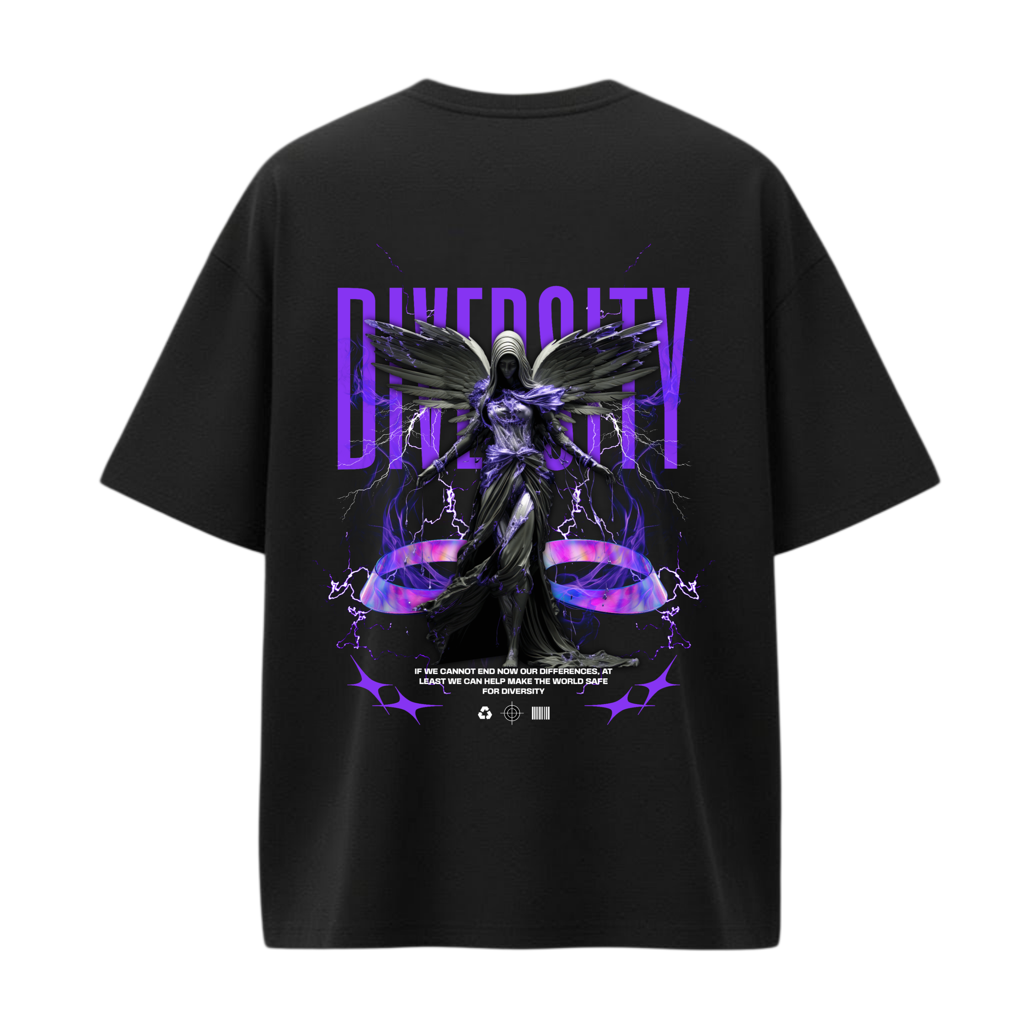 OVERSIZED DIVERSITY ANGEL TSHIRT