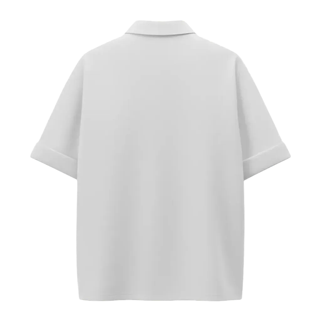 White Unisex Oversized Shirt