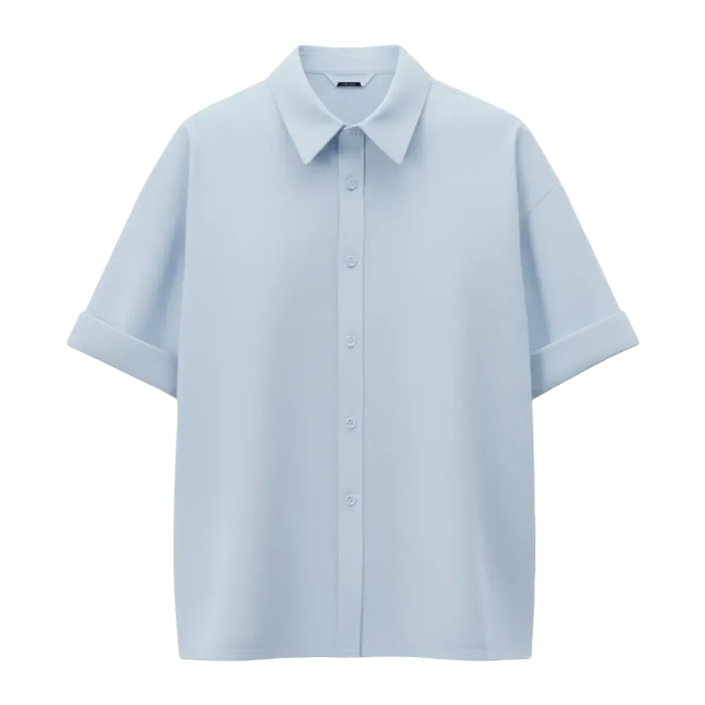 Baby Blue Unisex Oversized Shirt