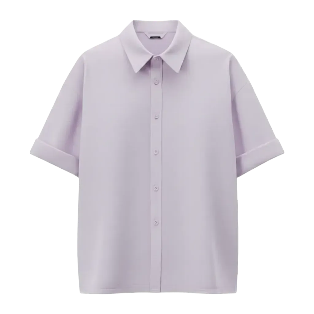 Lavender Unisex Oversized Shirt