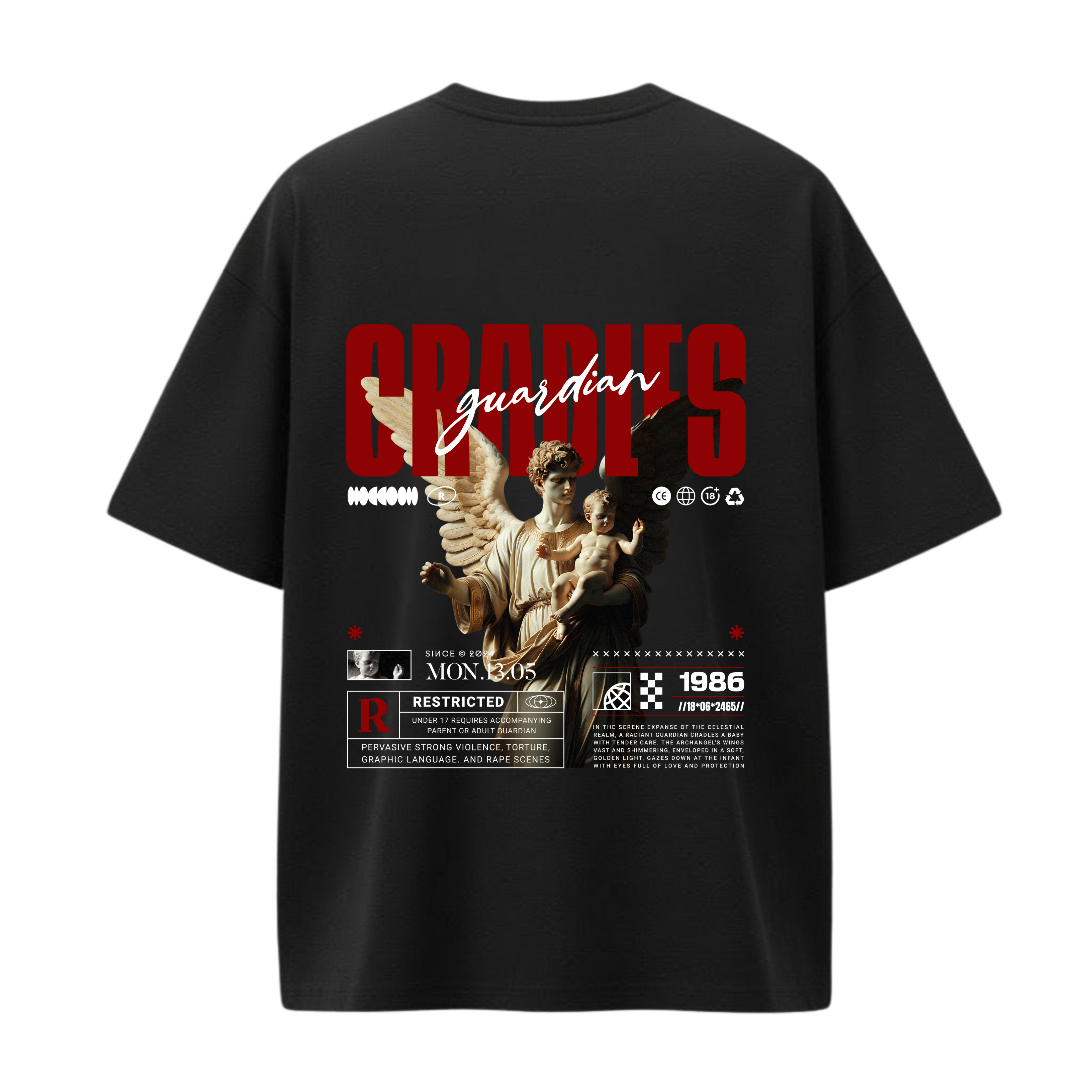 Unisex Oversized angelic Classic T-Shirt