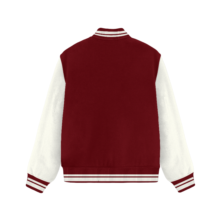 Red Unisex Varsity Jacket