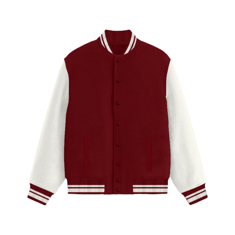 Red Unisex Varsity Jacket