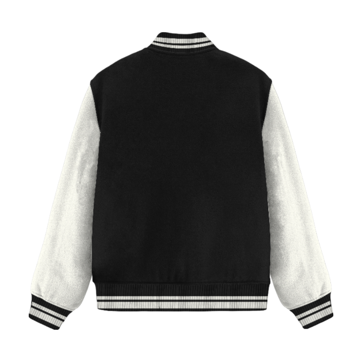 Black Unisex Varsity Jacket